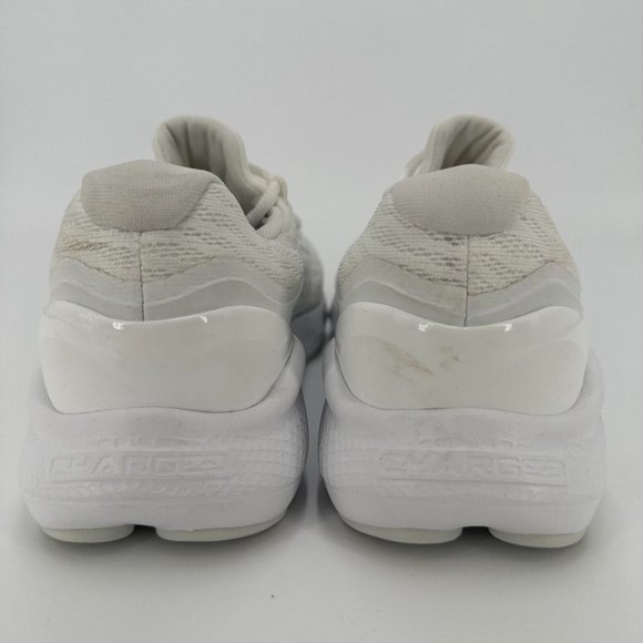 Under Armour Women's Charged Vantage Running Shoes sz 9 White 3023565-104 PO - Picture 4 of 6